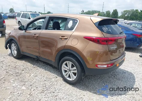 2017 Kia Sportage Lx из США, поврежденный, VIN KNDPMCAC2H7236892
